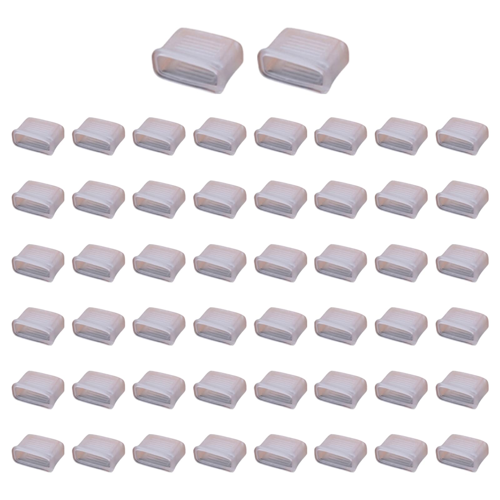 CHENZILIN 50Pcs Coaches Whistles Mouth Guard Protective Covers Whistles Mouth Grip Covers Sports Whistles Protctor for Referee Out