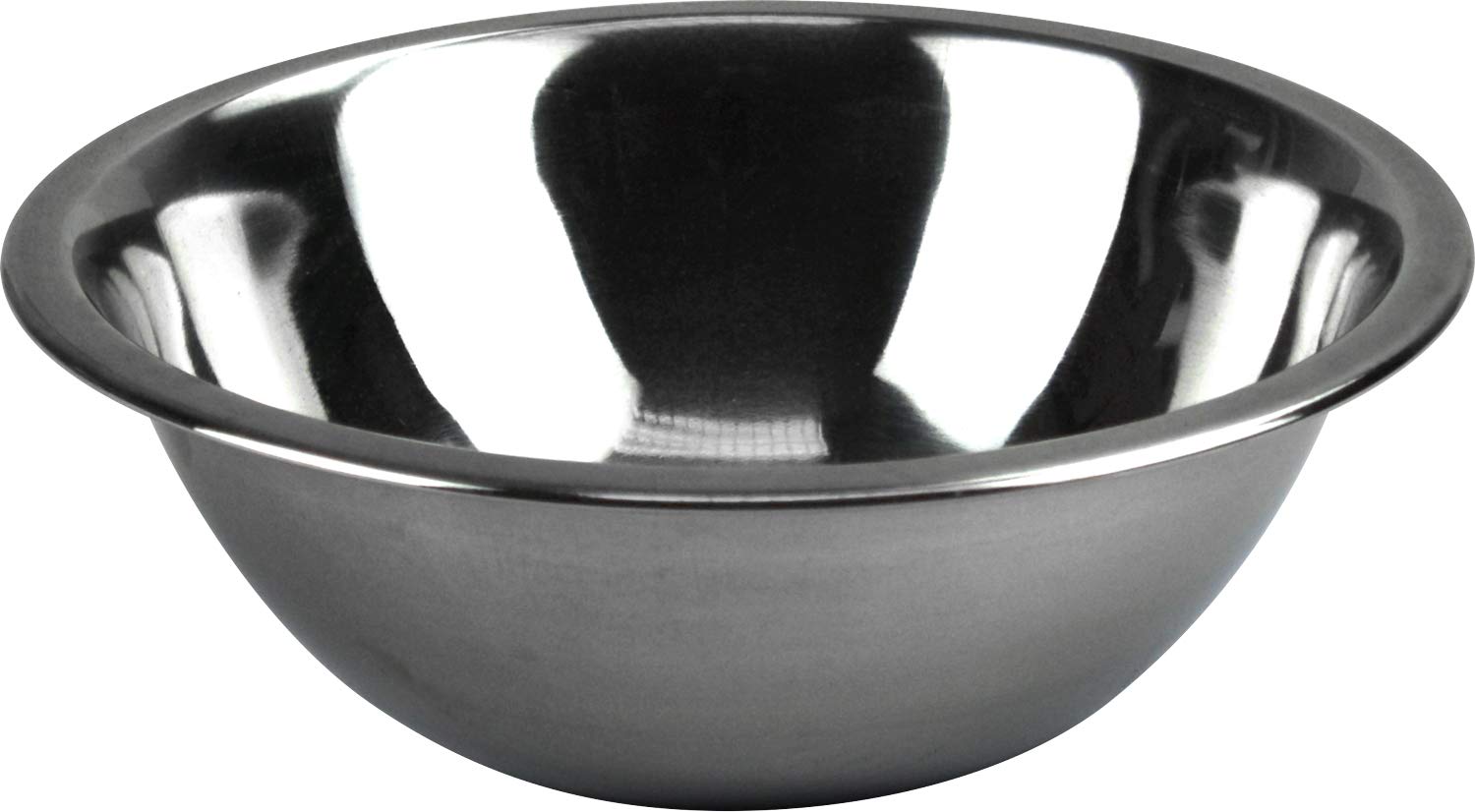Sterling Ventures Stainless Steel Deep Salad Mixing Serving Bowl 34cm