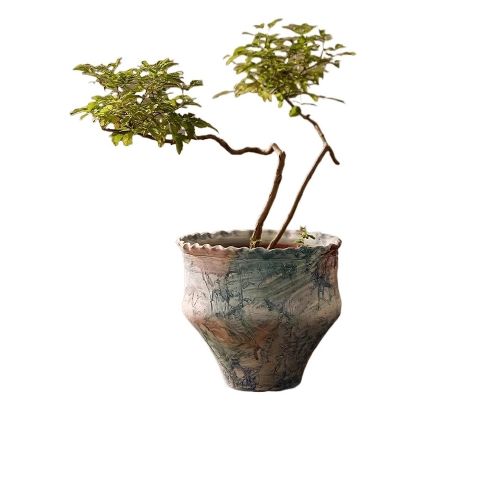 Z4T8M2K6G5 Indoor Plant Pots Vintage Ceramic Planters: Rustic Pottery Vases And Antique-Style Table Decor With A Luxurious Look Garden Planters
