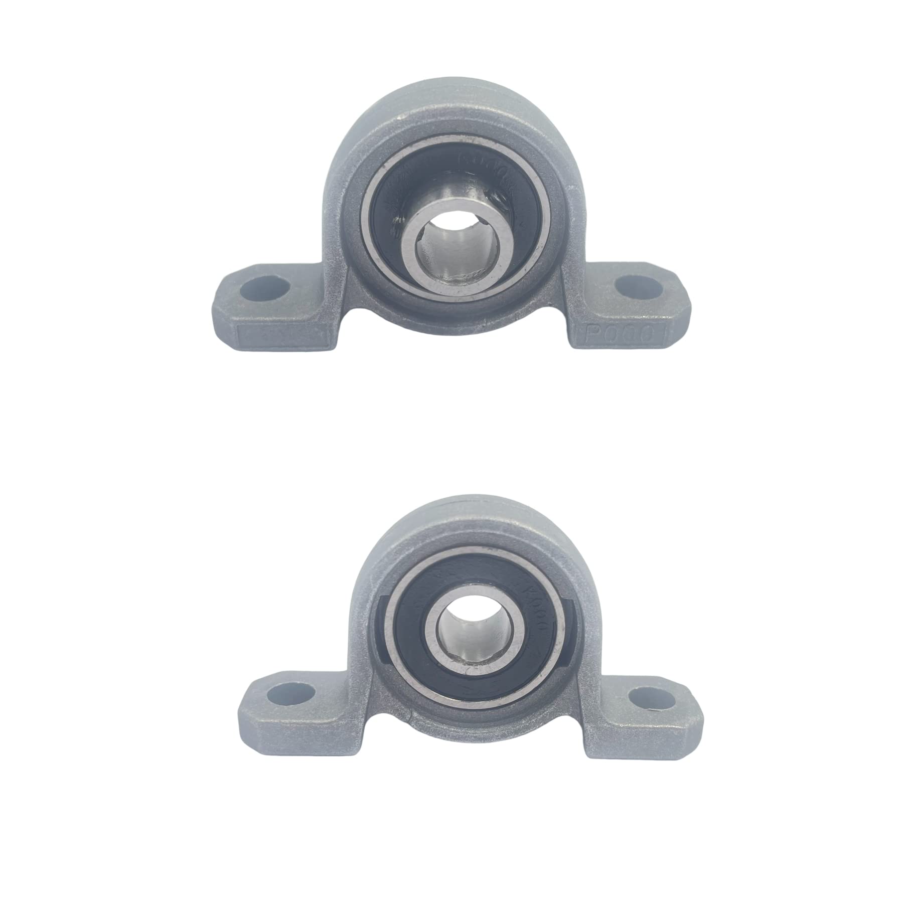 2-Pack HQRP UCP204-12 2-Bolt Stehlager 3/4-inch Bohrung