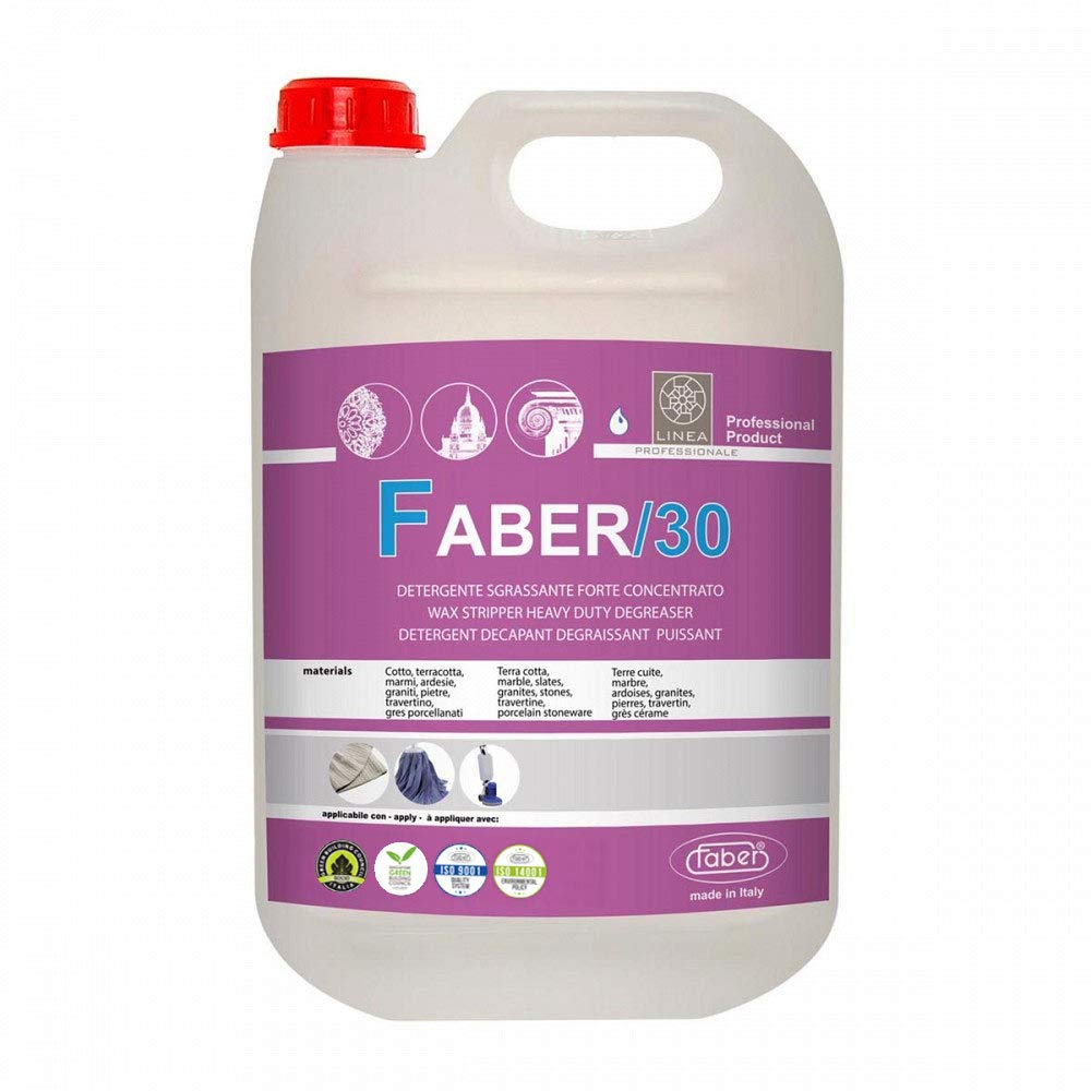 Faber Profesional: limpiador concentrado de azulejos de alta resistencia 5 litros 'Faber 30', piedra