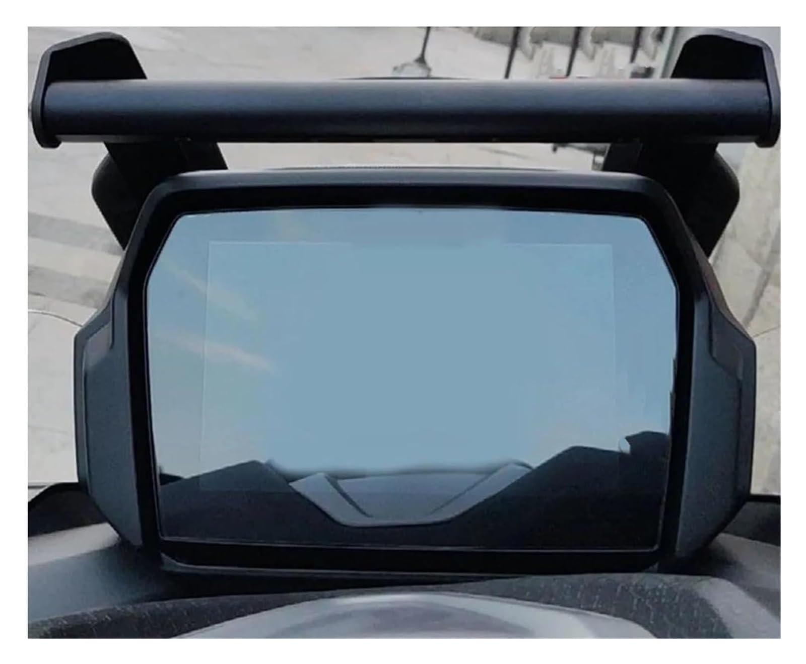 pour Moto Support Navigation GPS pour VOGE SR4 Max pour SR4MAX 350 Extension De Barre Transversale Support Plaque Navigation pour Téléphone Portable Guidon Moto(Black 2)