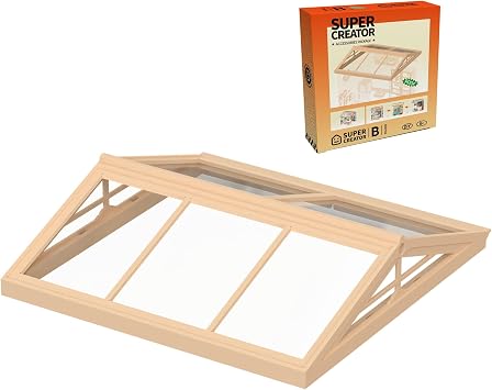 ROBOTIME Dust Proof Roof for Super Creator Super Store Age 8+