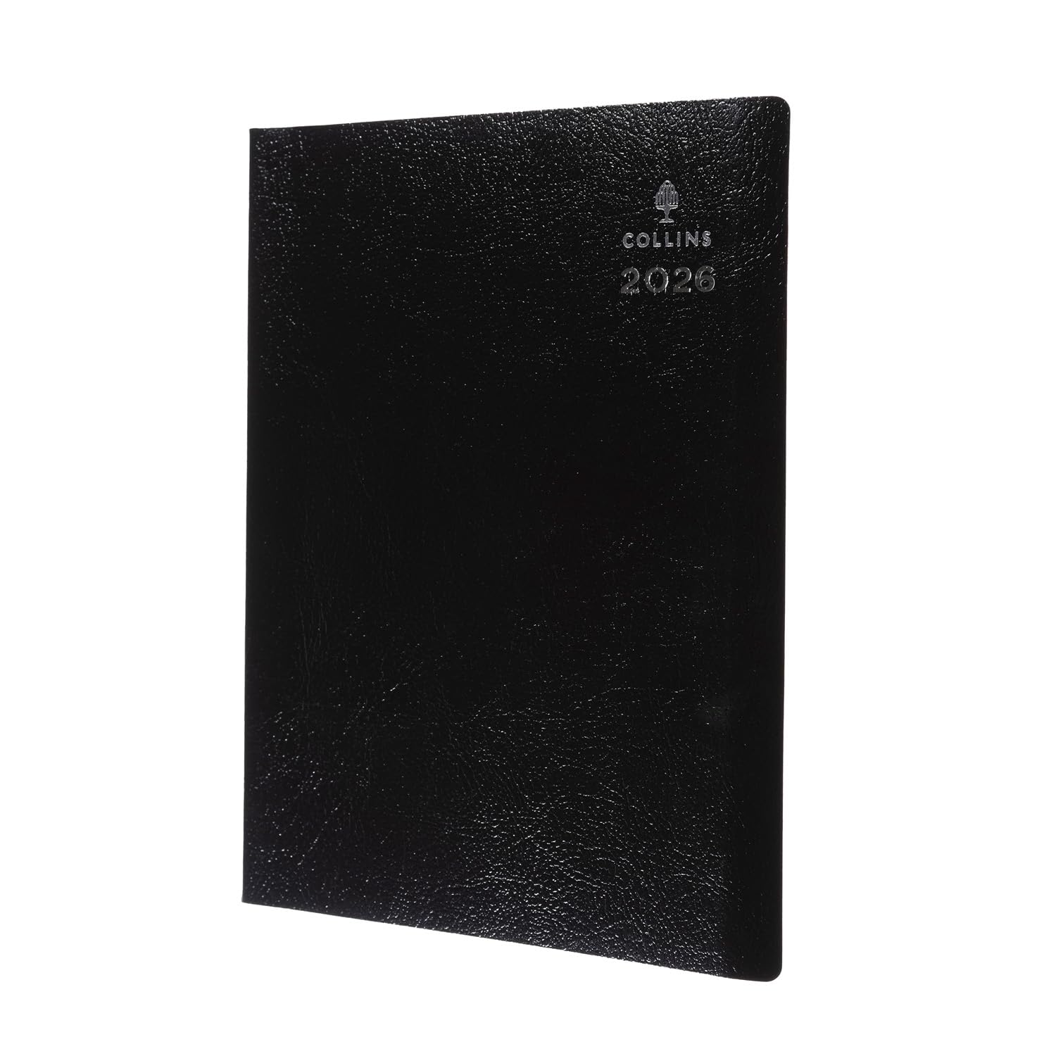 Collins - Leadership - 2026 12 Month Calendar Year Planner, Week-To-View with Hourly Appointments Diary, A5 - Black (CP6741.99-26)