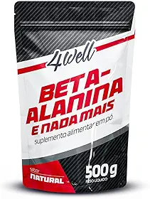 Beta Alanina 500g - 100% Pura - 4well