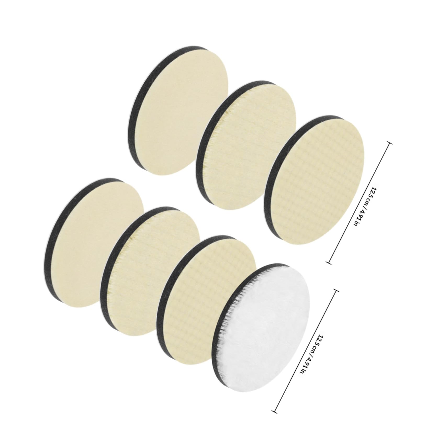 7stücke Teiliges Polierpad Buffing Pads Für Bohrmaschinen Vielseitige Polierwerkzeuge Für Effektives Polieren Und Finish Von Fahrzeugoberflächen