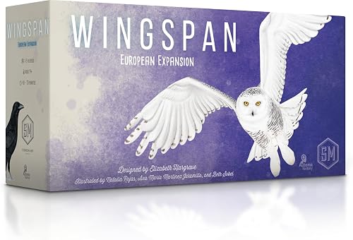 Stonemaier Games, Wingspan: European Expansion, Board Game, Ages 14+, 1-5 Players, 40-70 Minute Playing Time