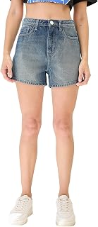 Women Short (GS576686_Med Blue_28)