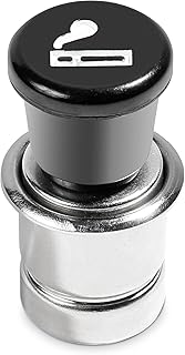 12V Metal Plastic Construction Cigarette Lighter,Car Cigarette Lighter Power Plug Socket Output Automatic Cigarette Ignition Lighter,Car Cigarette Lighter Replacement Accessories