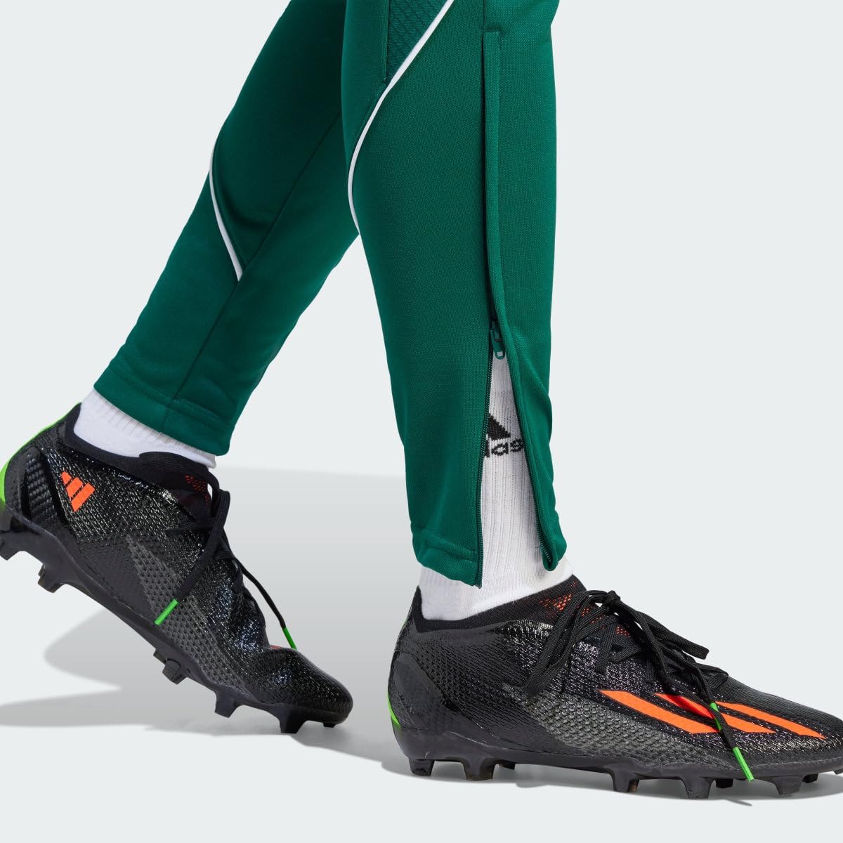 adidas Originals Women's TIRO Pants, Collegiate Green/White, Medium - Image 3