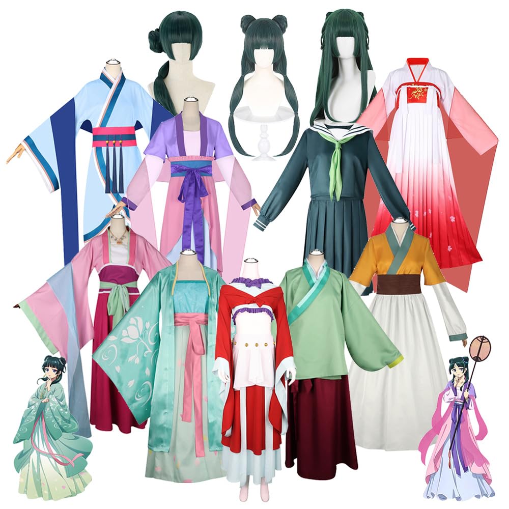 Amazon.co.jp: [Vipbugo] 薬屋のひとりごと 猫猫 マオマオ コスプレ