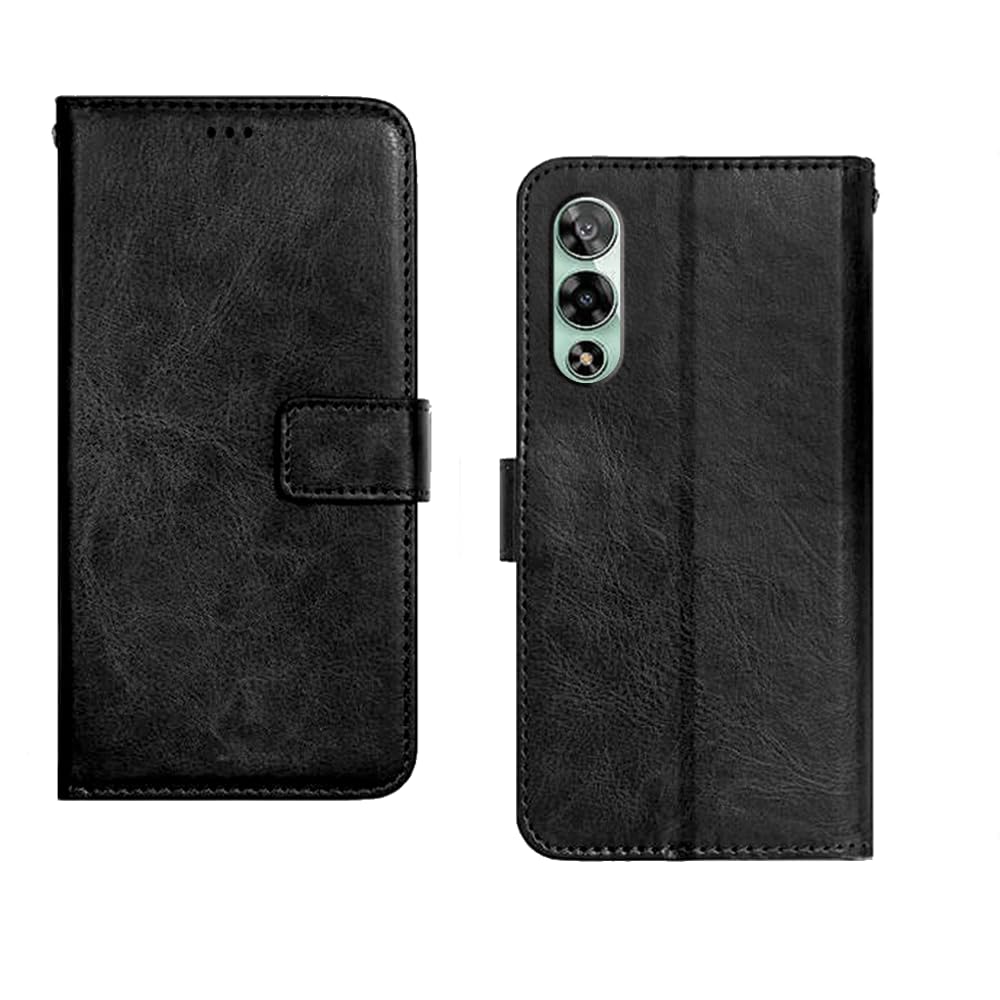 Inktree Lava Storm 5G Flip Cover | Premium Leather Finish Flip Cover | with Card Pockets | Wallet Stand |Complete Protection Flip Cover for Lava Storm 5G - Black (B0CSDZ8TY7) Amazon Price History, Amazon Price Tracker