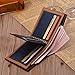 Badiya Stylish Men Bifold Wallet with RFID Blocking Slim Minimalist Front Pocket Wallet