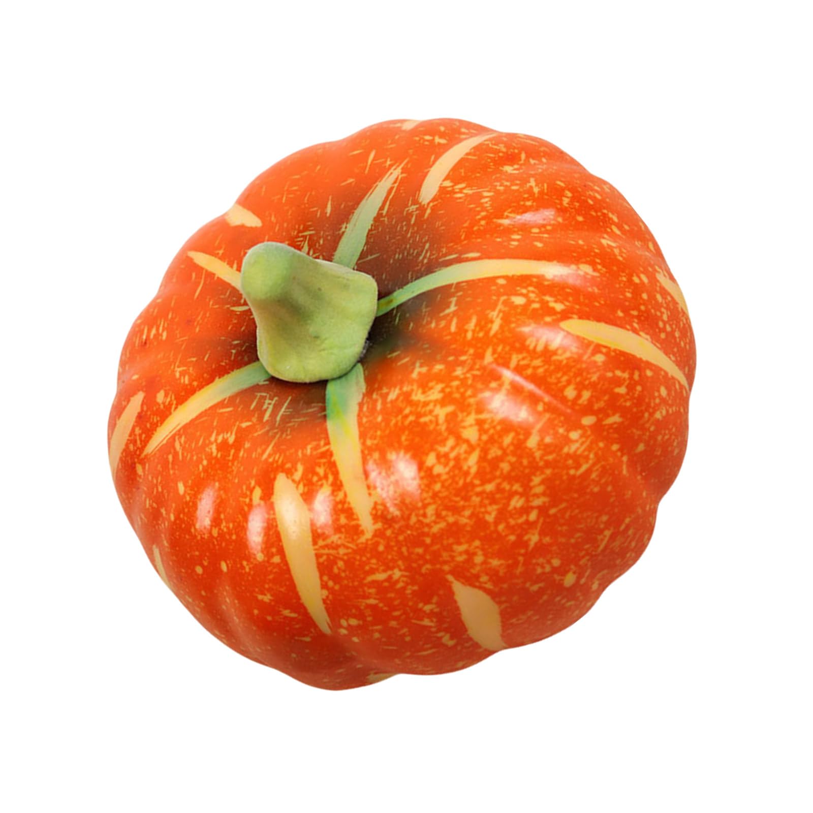 Hsioluted Artificial Pumpkins Vegetable Realistic Simulation Pumpkins for Kitchen Basket Display Halloween Thanksgiving Decoration Foam