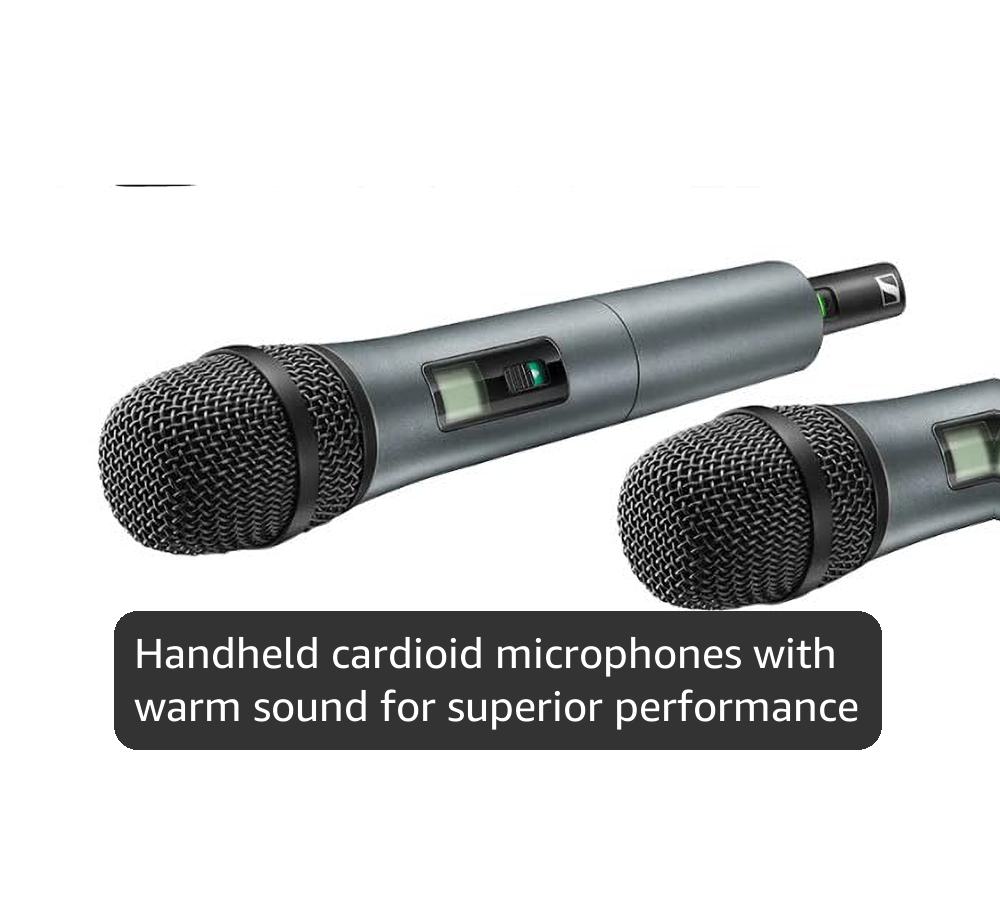 Amazon.com: Sennheiser XSW 1-835 Dual Channel Wireless Microphone