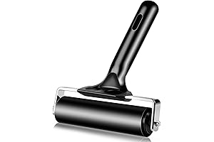 Lydia's Deal Rubber Ink Roller for Multiple Art Needs With Enhanced Grip