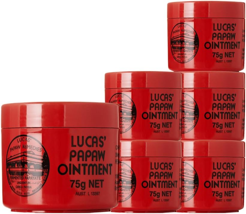Lucas Papaw Ointment 75g x 6
