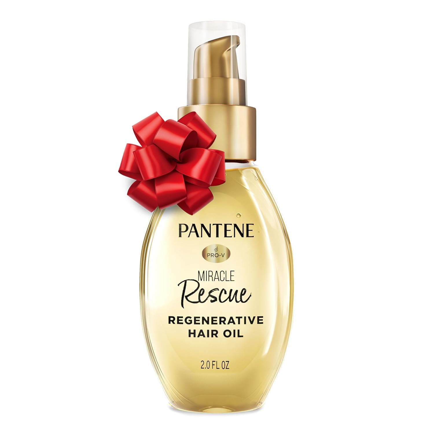 Pantene Miracle Rescue Regenerative Hair Oil – 2.0 FL Oz – Deep Repair Treatment for Dry & Damaged Hair