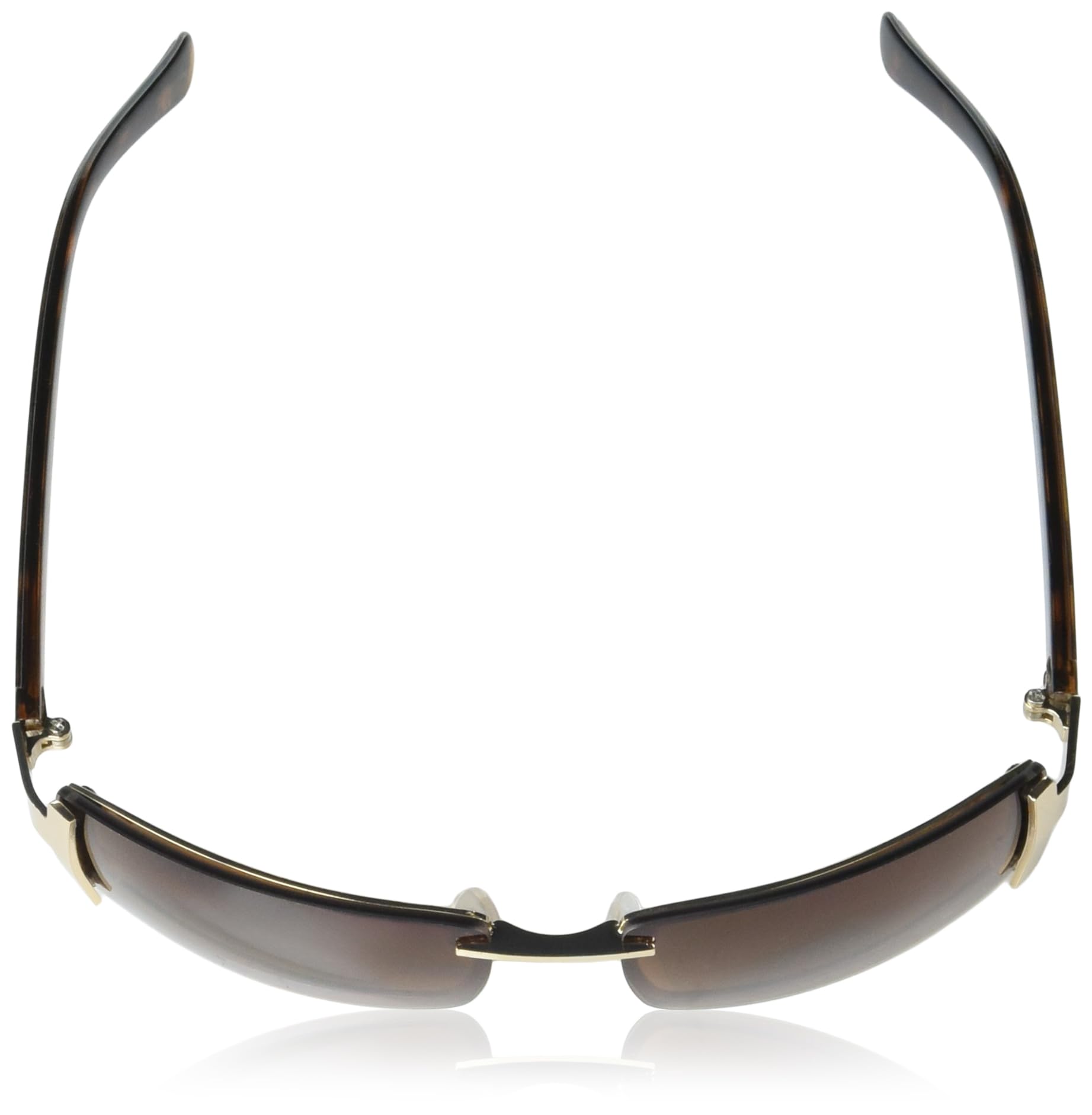 Southpole Gafas de sol rectangulares de metal retro delgadas para hombre