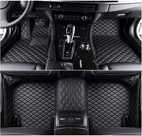 Kaifeng for Dodge Charger 2011-2017 Car Floor Mats Custom Fit All-Weather Covered Car mat Carpet Waterproof Floor Auto Mats (All Black, 2018)
