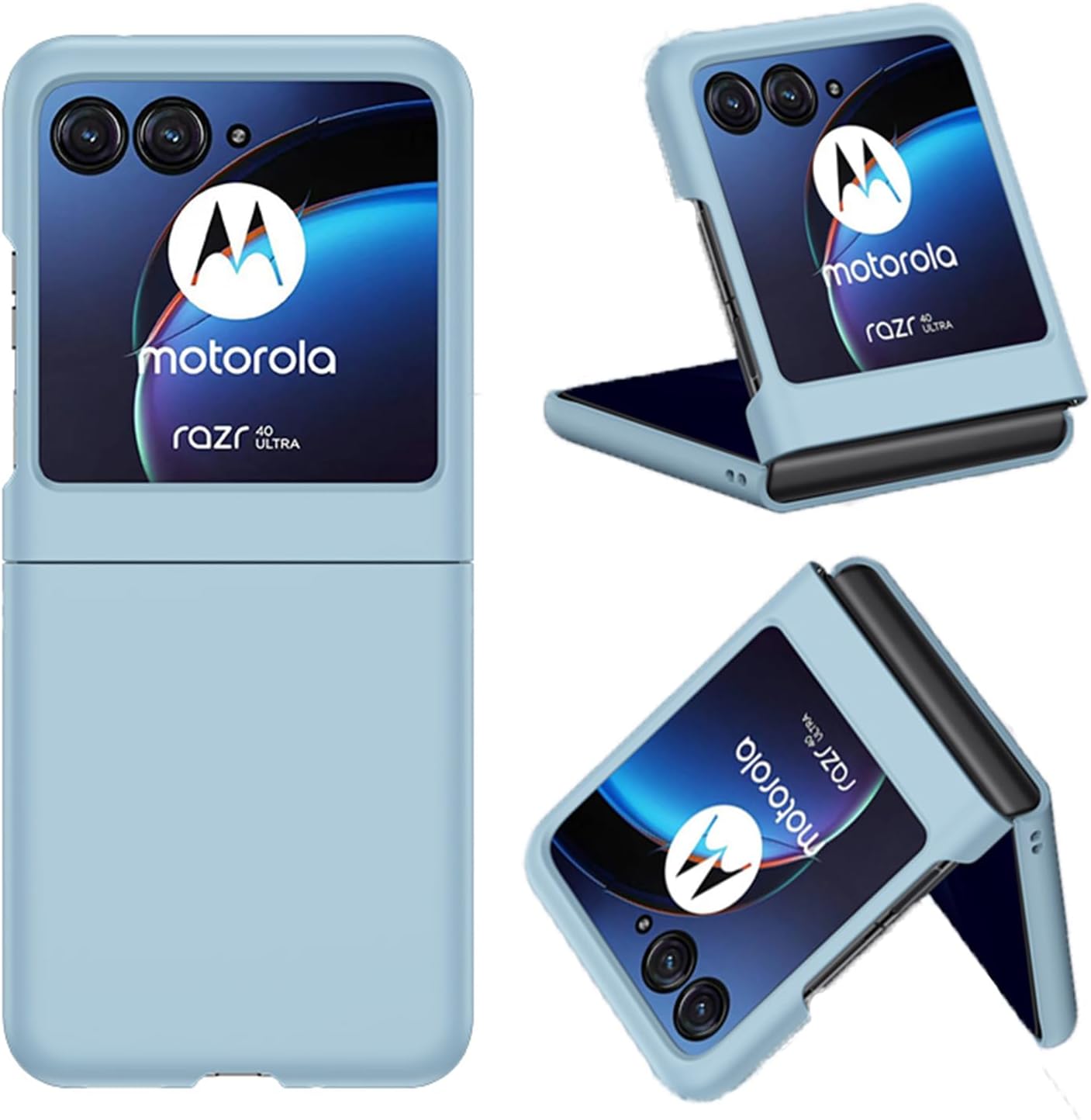 Amazon.com: KUGEW for Motorola Razr Plus 2023 Case, Moto Razr+ 2023 ...