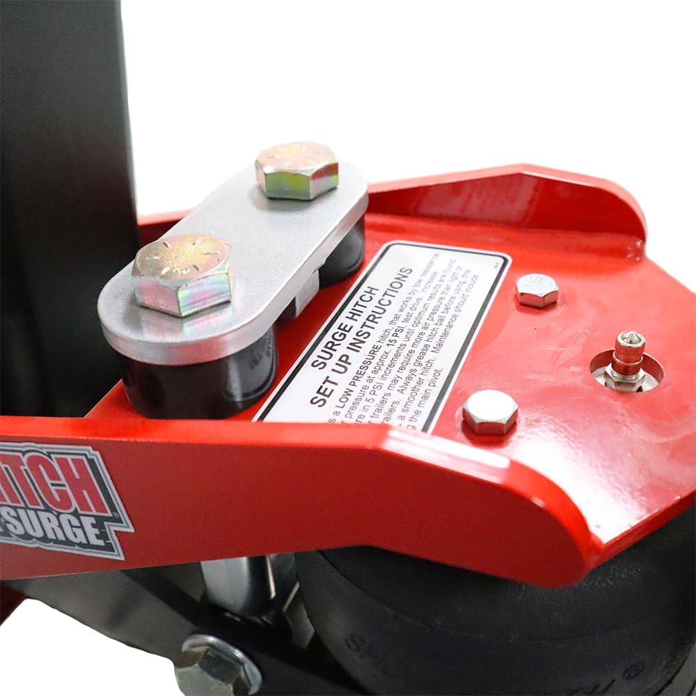 Shocker Replacement Bump Stop Cushion Kit, Fits Gooseneck Surge Air Hitch (HD Black)