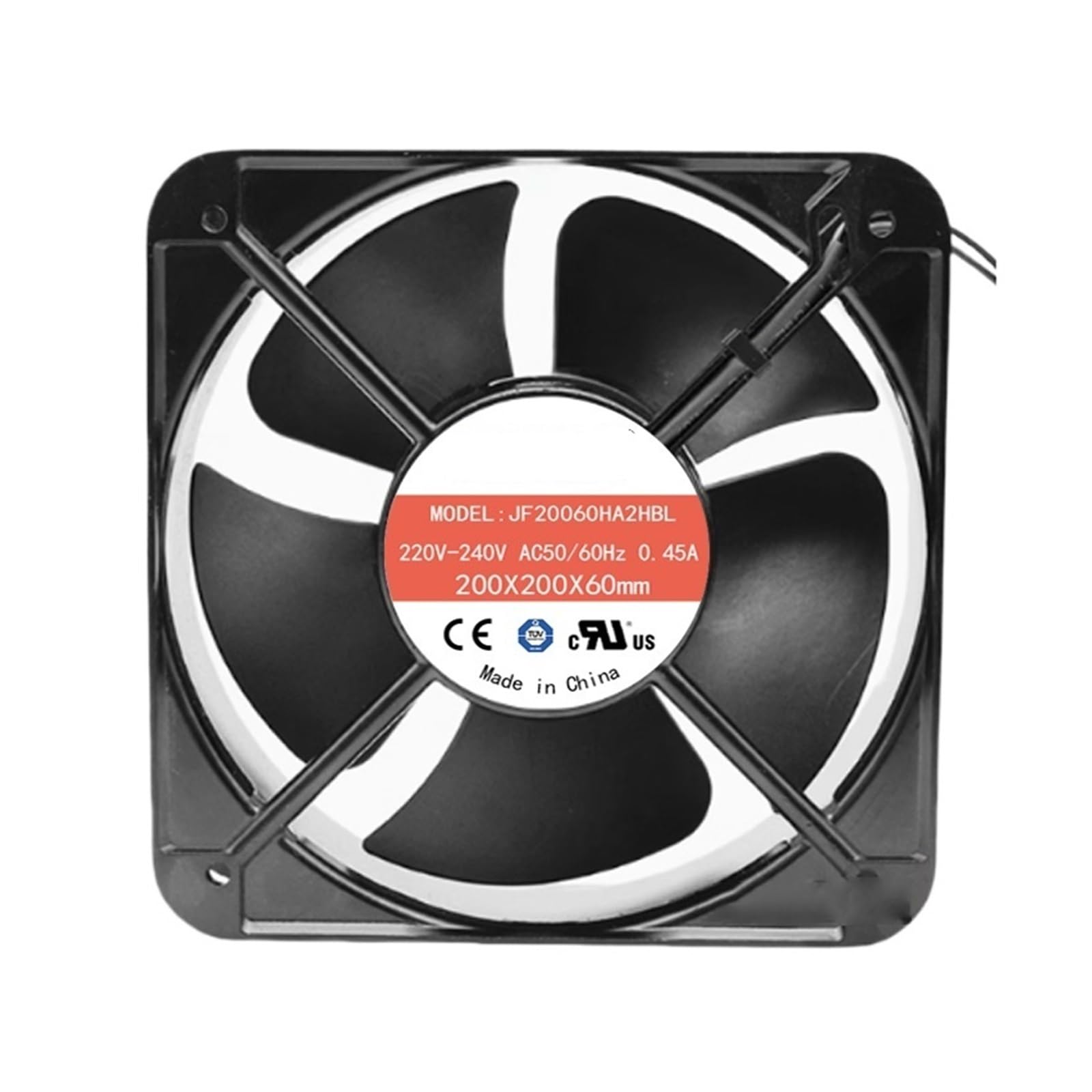 WEUSANXPL 200 * 200 * 60mm JF20060HA2HBL AC220V 2600rpm 350 Cooling Fan