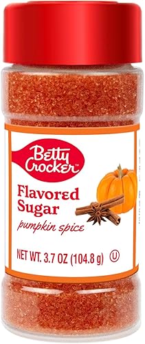 Betty Crocker Pumpkin Spice Flavored Sugar – Finishing Sugar, Fall