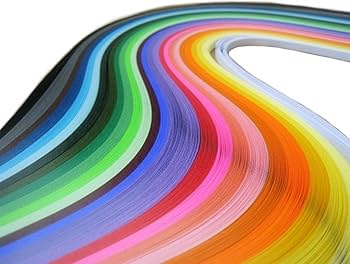ペーパークラフト　１０品 Amazon.co.jp: ペーパークイリング 10mm 26色 260枚