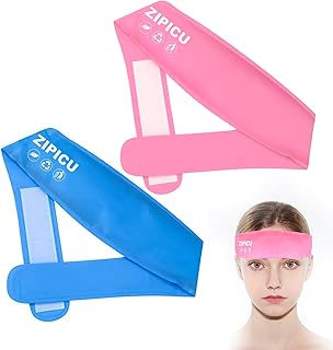 2pcs Migraine Headache Headband，Small Portable Gel Ice Pa...