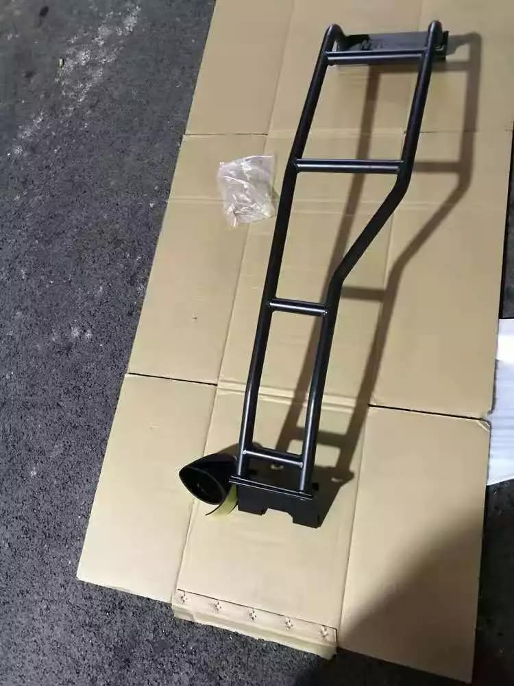 Heavy-Duty Rear Rack Tailgate Ladder Compatible with Toyota FJ Cruiser 2007-2022, Exterior Cargo Access Ladder