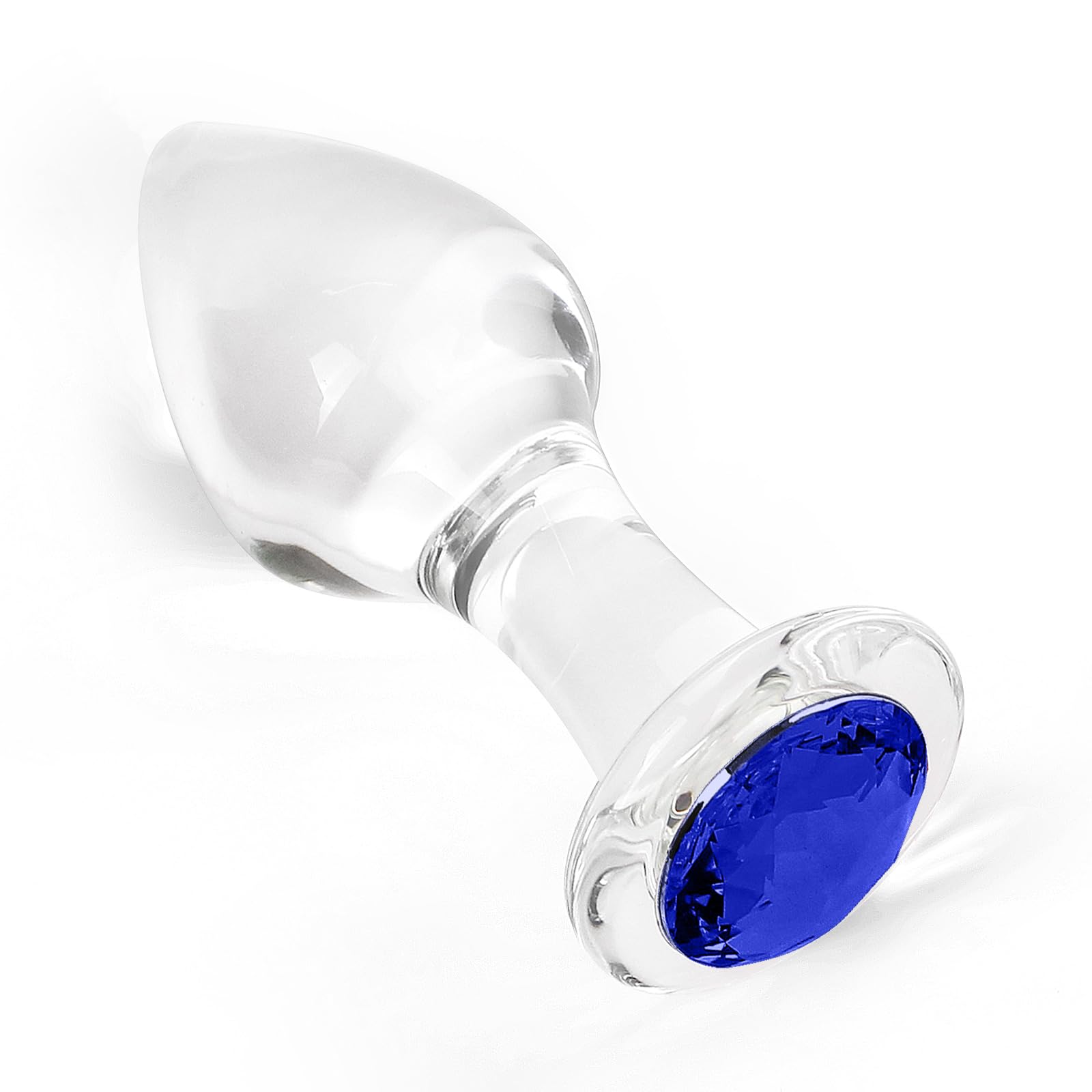 Amazon.com: Crystal Glass Anal Plug with Luxury Jewelry Butt Plug Fetish  Anus Stimulation Unisex Adult Anal Sex Toy (Blue, M) : Health & Household