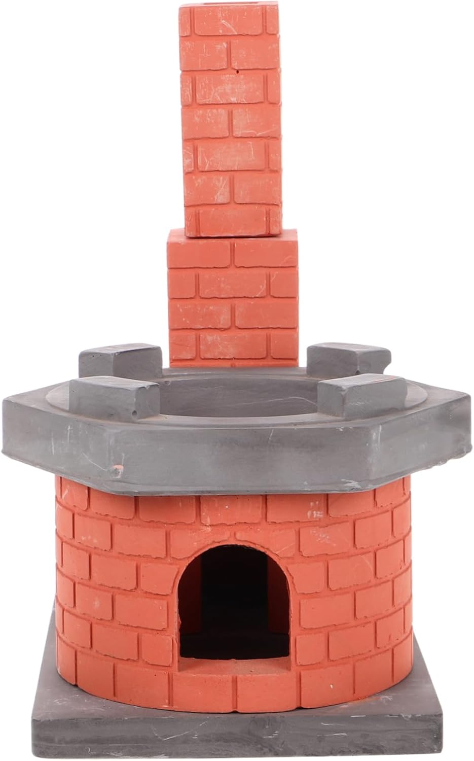 BESPORTBLE Miniature Stove Upgraded Chimney Design for Realistic Cooking for Dollhouse Kitchen Play Encourages Creativity and Cooking Skills