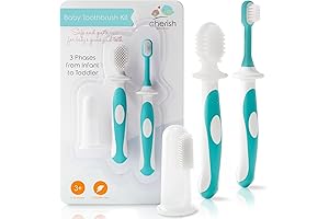 Award-Winning Baby Finger Toothbrush Set (3-24 months)