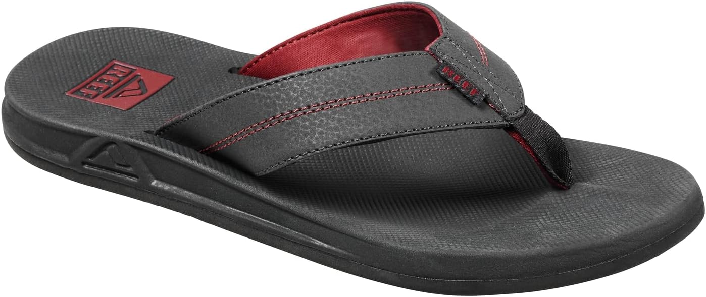 REEF LEATHER CONTOURED CUSHION Sandal