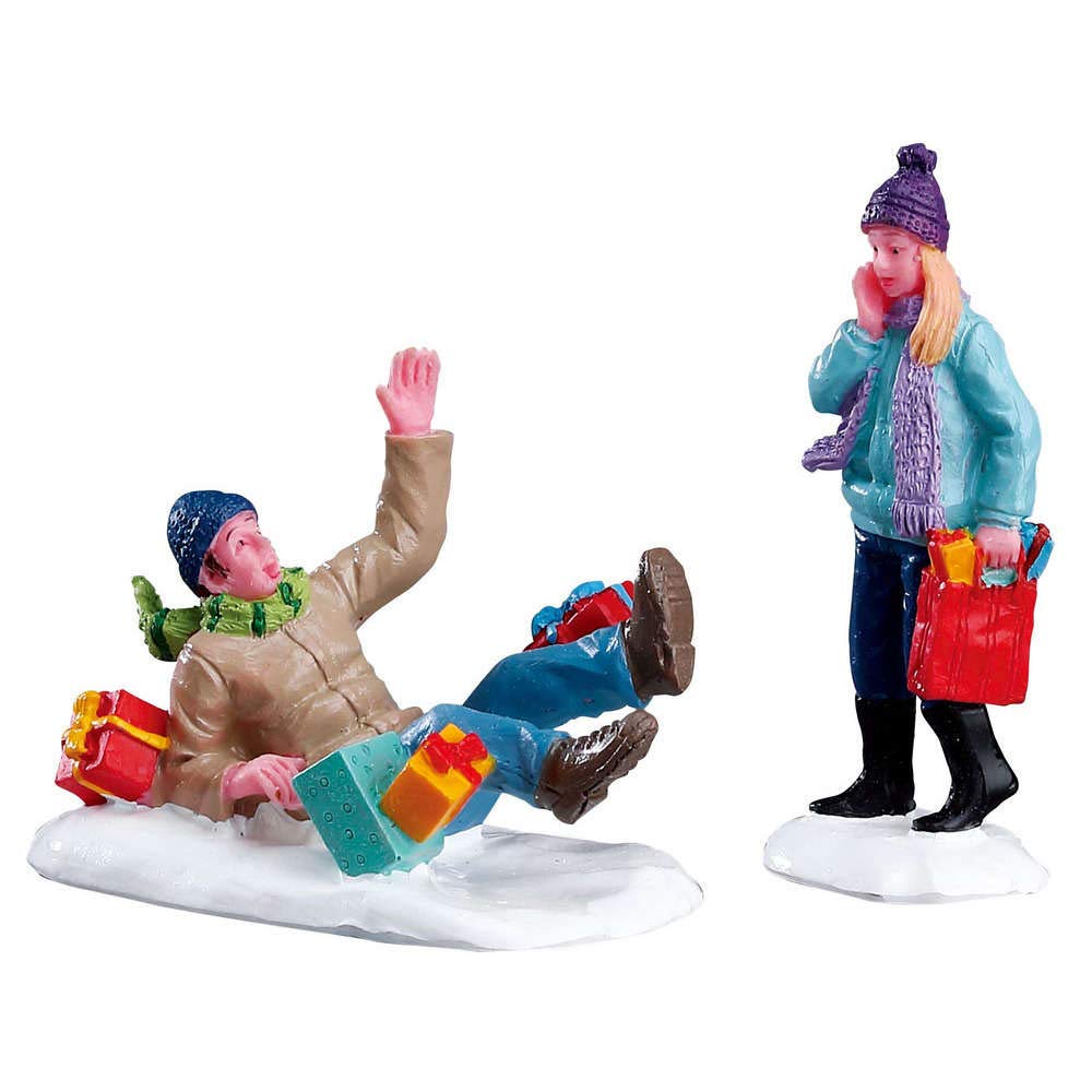 Miniatures Lemax lot de 2 accessoires de modélisme et décor de table miniature