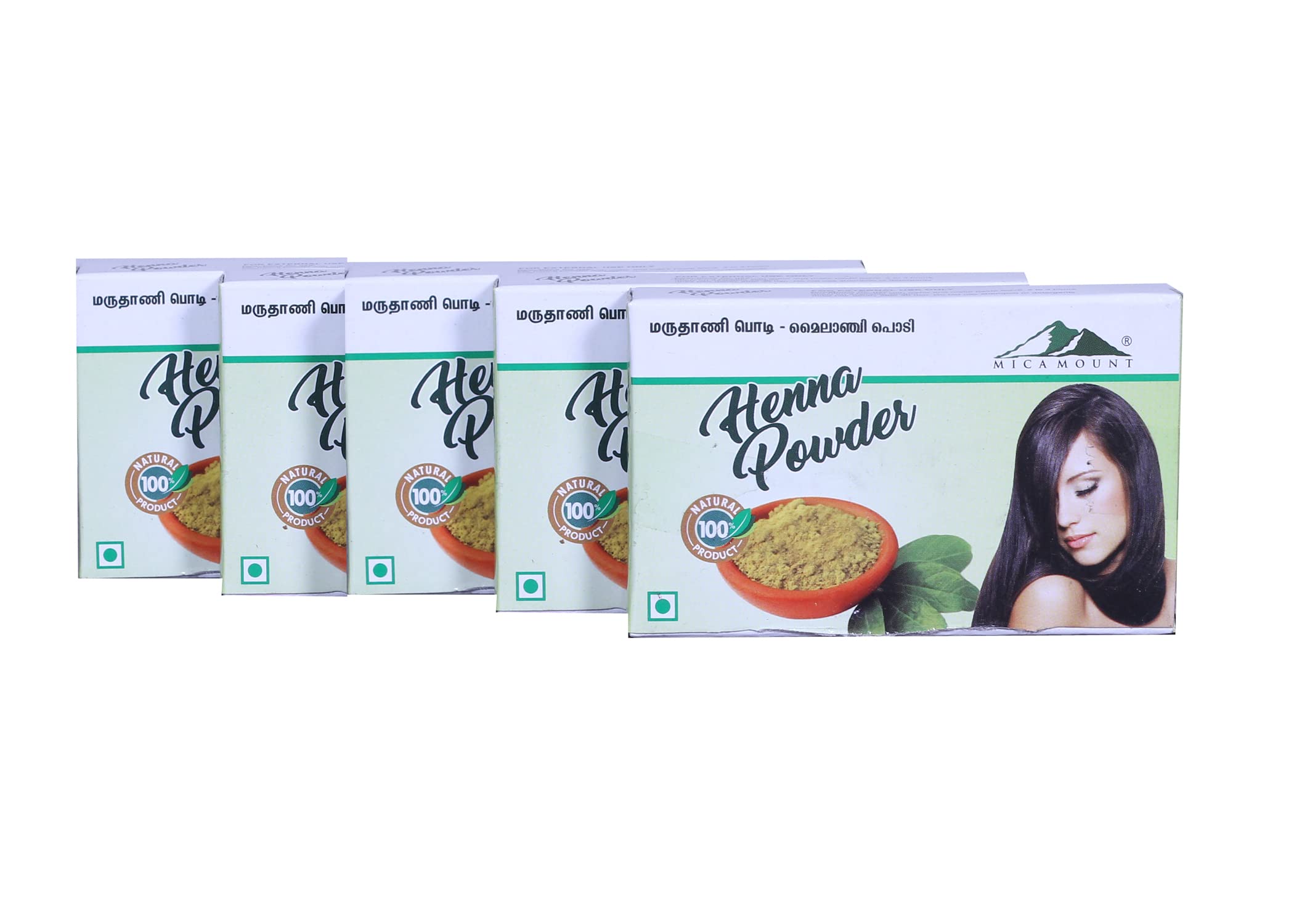 Natural 100% pure henna powder for hair colour - 40 GM X 5-image-18