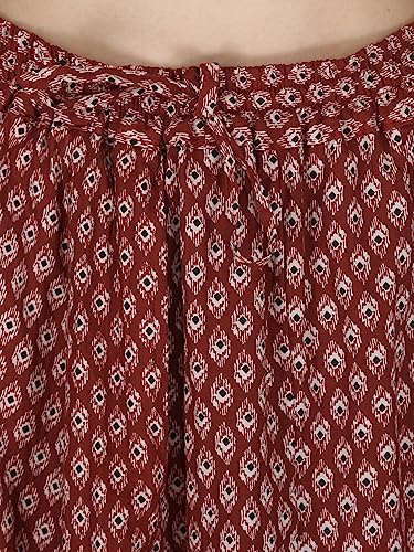 Image of Sttoffa Cotton Printed Women Wear Maxi Long Skirt 40 inch inch Full Length