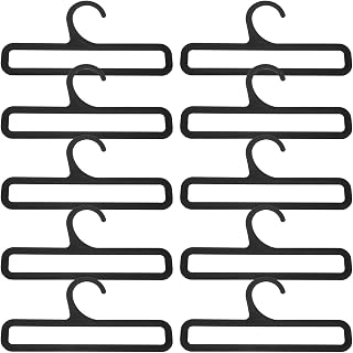 Alipis 10pcs Scarf Hanger Belt Organizer Rack Rectangle Hangers Wardrobe Organizer for Home and Store