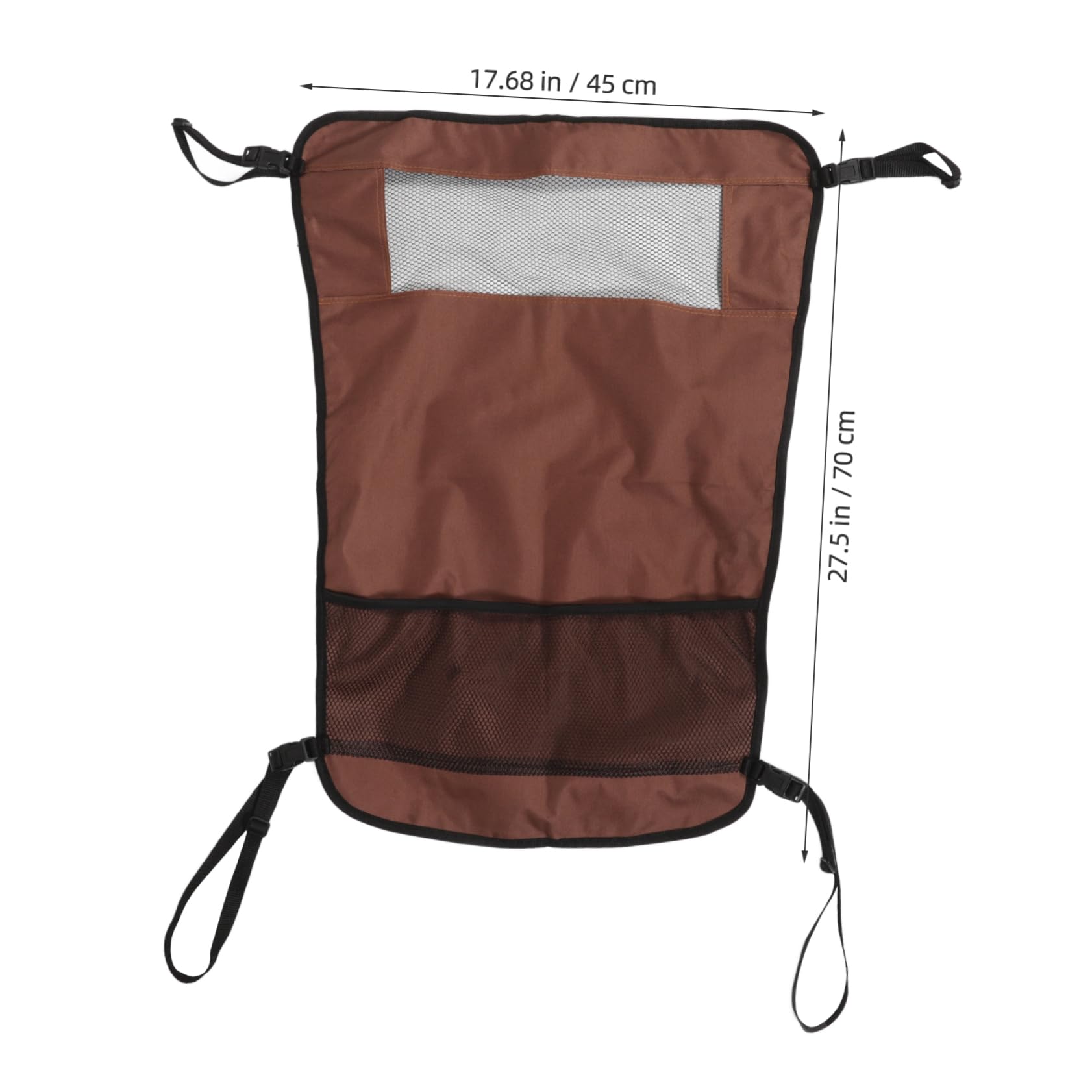 POPETPOP Universal Fit Dog Car Net Barrier Car Net Seat Protector for Back Seat Safety