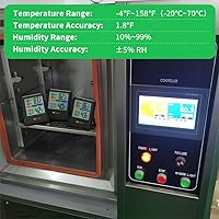 Vista 6 de Termómetro digital higrómetro, termómetro de pared para interiores, humedad interior con alta precisión, adecuado para invernadero, hogar y oficina