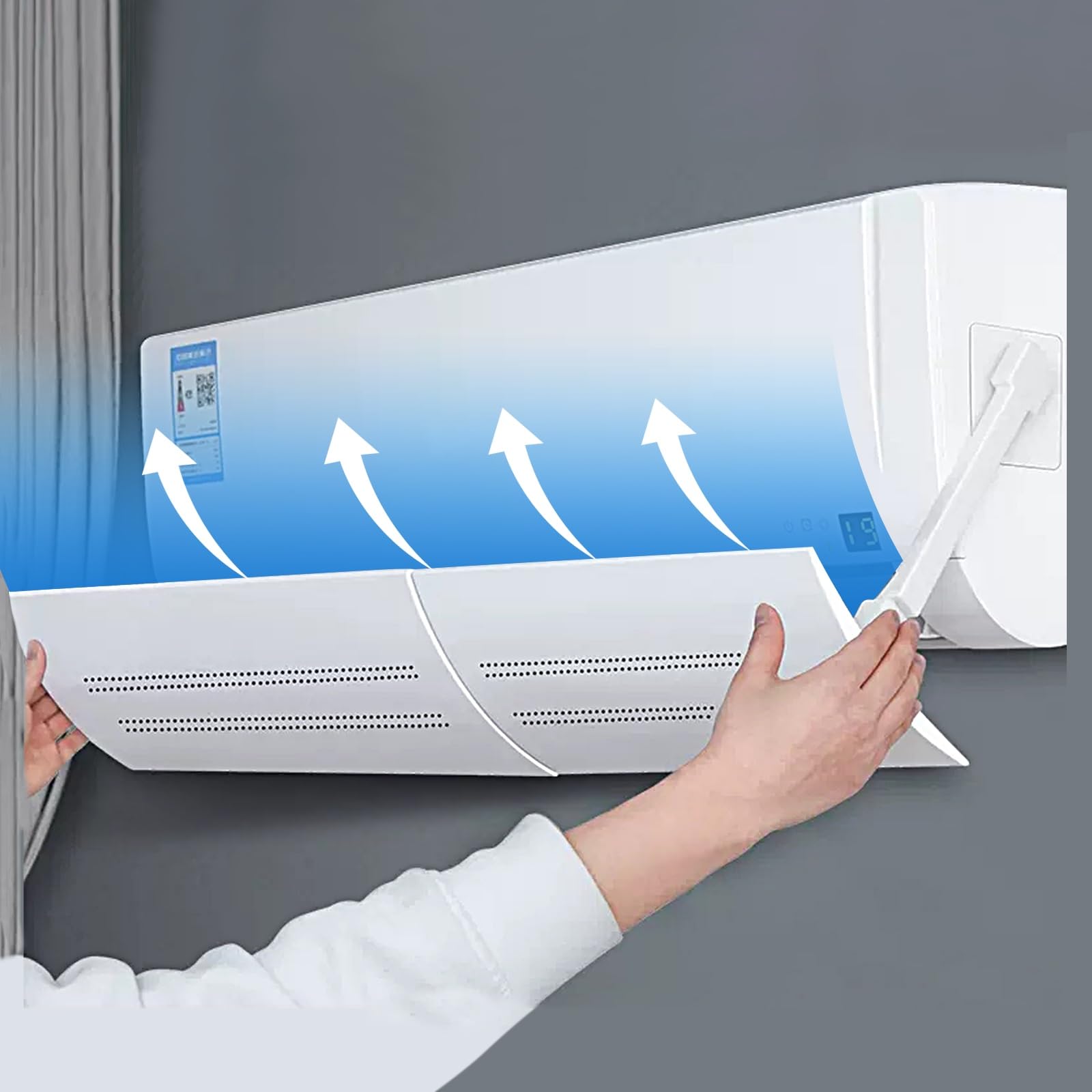 Deflettore Universale Per Aria Condizionata - Regolabile Per Neonati E Anziani - Foto 3