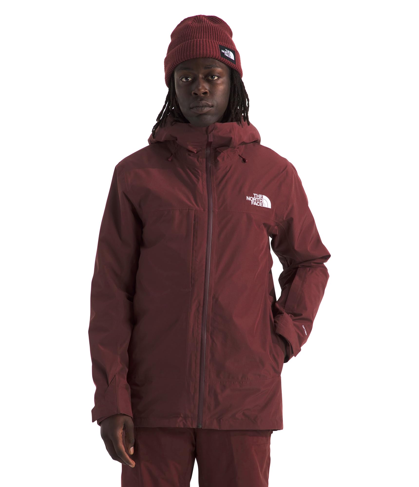 THE NORTH FACE Men's Thermoball Eco Snow Triclimate Waterproof Insulated Ski Jacket | Helmet Compatible, Powder Skirt