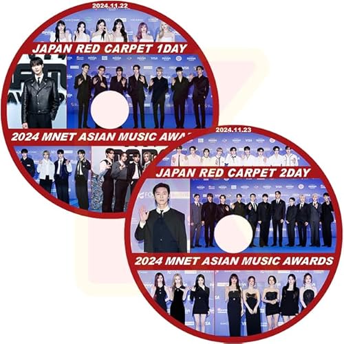 K-POP DVD 2024 MAMA JAPAN RED CARPET 2��SET 1-2DAY 2024.11.22/23 K-POP���y���܎� KPOP DVD
