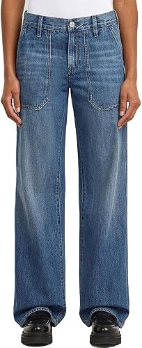 G-STAR Judee Carpenter - Vaqueros Holgados, Azul (Faded Cliffside Blue D23590-d5