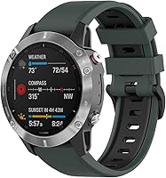 Vista 6 de Correa de reloj para Garmin Approach S62/S60, Instinct, Forerunner 945/935, Fenix 6/ GPS, correa de repuesto para reloj