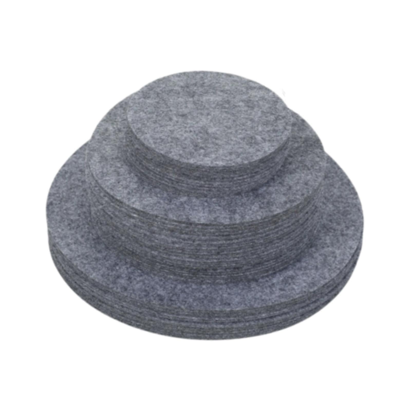 Felt Plate Dividers Soft Separators Pads Grey Round Plate Separators Storage 60 Piece