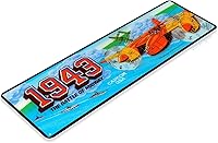 Vista 2 de Tinworld Letrero de estaño: 1943 Midway Arcade Shop Sala de juegos Retro Consola Marquesina A199