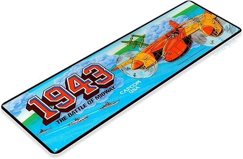 Miniatura 2 de Tinworld Letrero de estaño 1943 Midway Arcade Shop Sala de juegos Retro Consola Marquesina A199