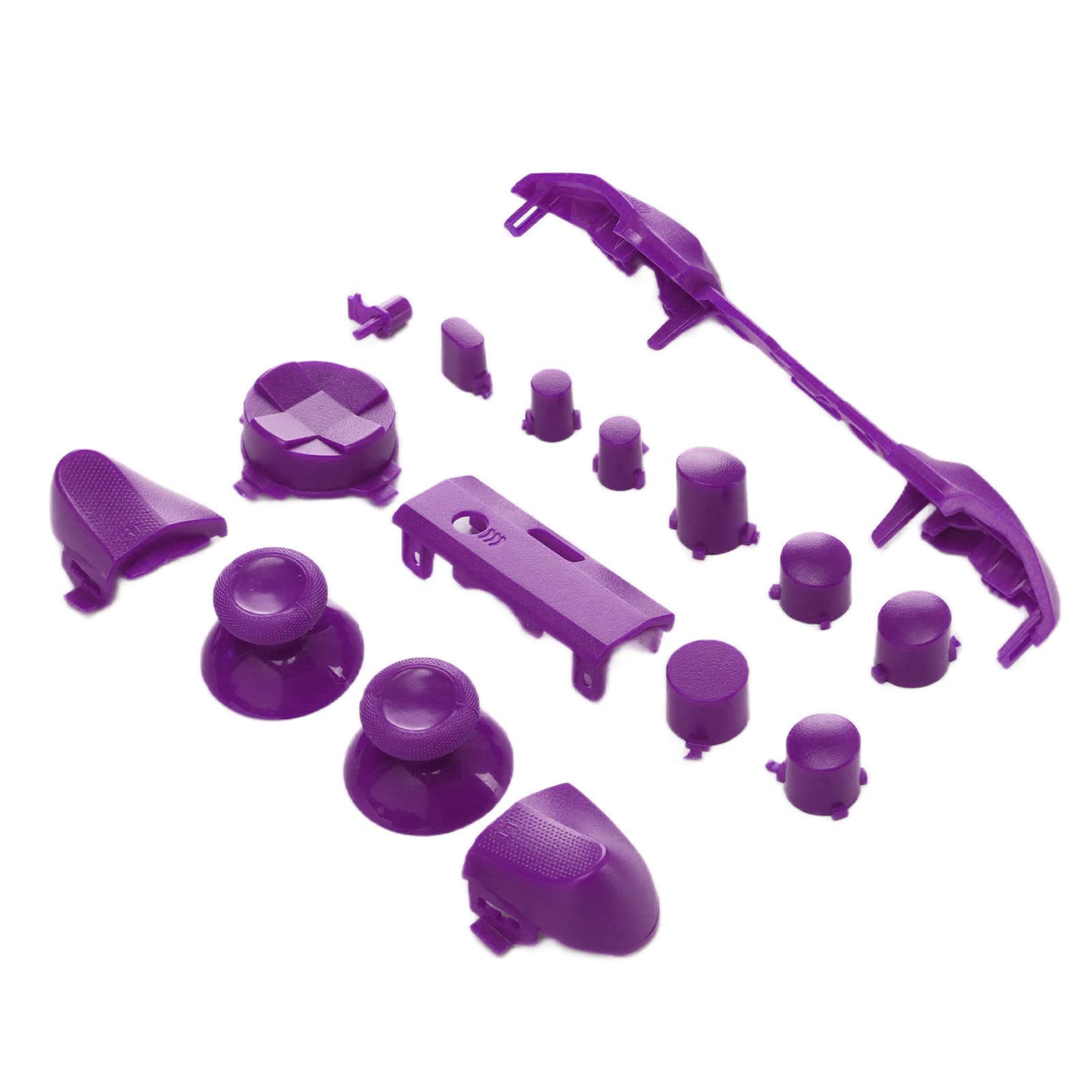 Annadue Ensemble Complet de Boutons pour Series, Dpad Bumpers Boutons de Déclenchement RT LT RB LB ABXY Boutons Kit de Réparation de Bouton de Remplacement pour Series X &